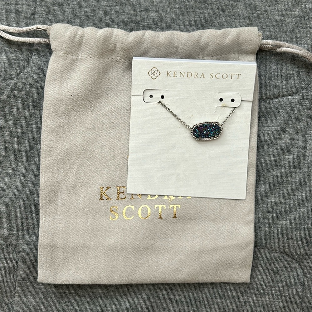 Kendra Scott Silver Elisa Necklace